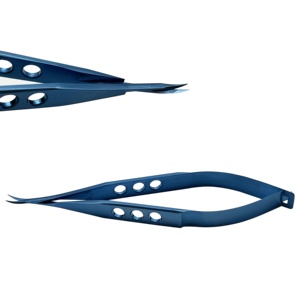 Castroviejo Manual Steel Needle Holder Micro-scissors-<b>Neurosurgery</b> Surgical Scissors-CE Certified Class I <b>Instrument</b> - Product Image 2