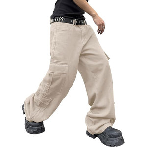 Pantalones Cargo de Estilo Informal para el Día a Día, Cómodos, de Corte Regular, con Múltiples Bolsillos, de Mezcla de Algodón Premium, con un Aspecto Elegante para Hombre - Product Image 1