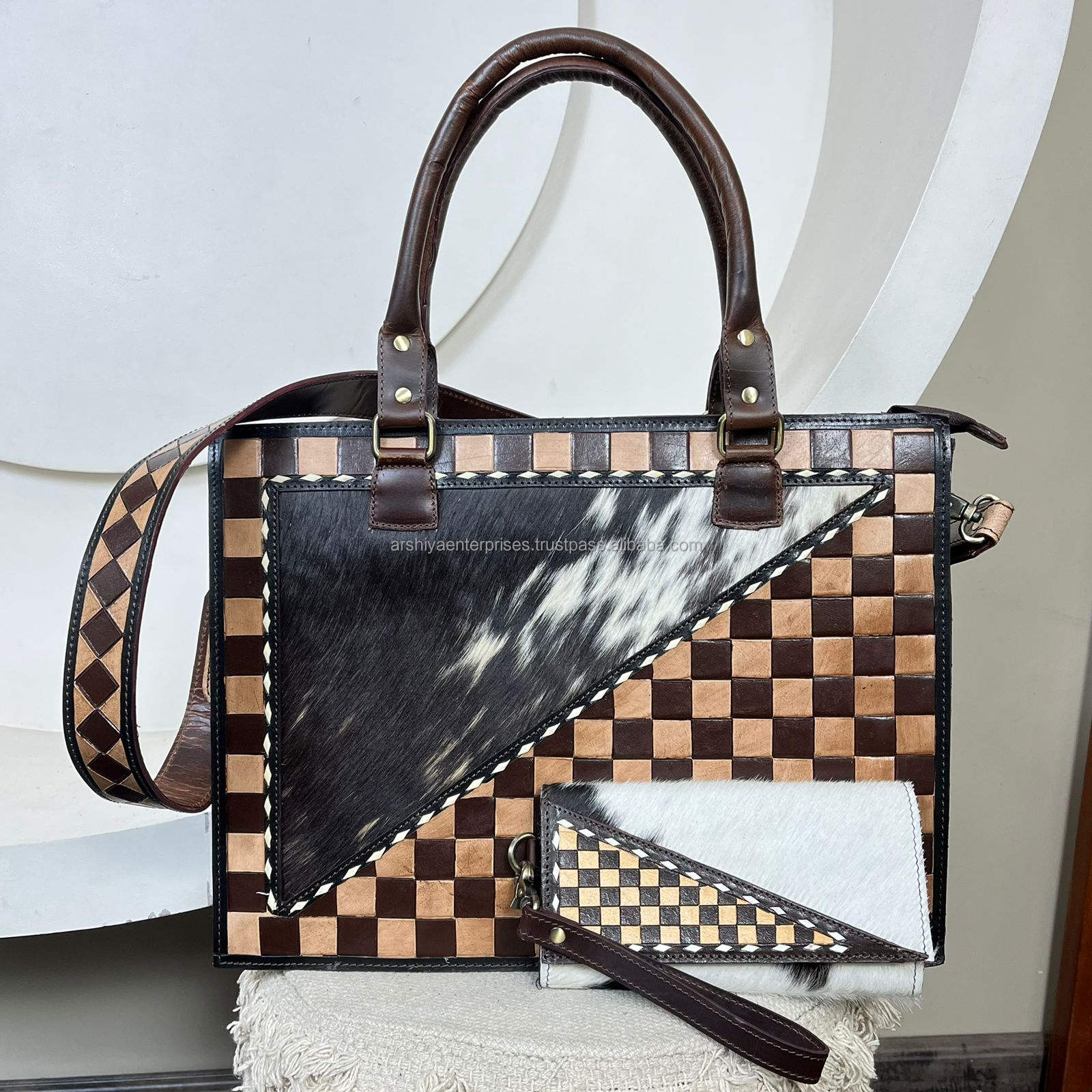 Brown & Tan Checkered