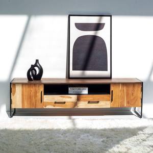 ตู้วางทีวีไม้สัก แวนดาน่า ลูนาเรส เวอร์เท็กซ์ เอลิแกนซ์  คอนโซลไม้จริงสไตล์โมเดิร์น - Product Image 1