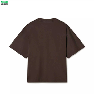 เสื้อยืดทรงบ็อกซี่พิมพ์โลโก้ตามสั่งรุ่นใหม่ ผ้าฝ้าย 100% 180gsm ถักทอ แขนสั้น แห้งเร็ว เป็นมิตรกับสิ่งแวดล้อม สำหรับผู้ชาย - Product Image 6