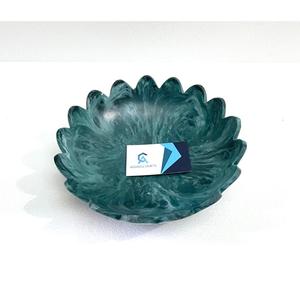 Factory Supply Resin Dates Chocolates Display Stand Serving Platters Ramadan Eid Special Gift Irregular Shape Resin Footed <b>Bowls</b> - Product Image 6