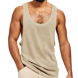Camiseta Deportiva sin Mangas para Hombre, Transpirable, para Gimnasio, Personalizable, Ropa Deportiva Activa, Fabricante OEM ODM, Venta al Por Mayor - Product Image 1
