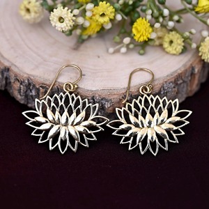 Pendientes de Latón Artesanales FBA, Pendientes de Latón en Oferta, Acabado Mate Hecho a Mano, Precio de Fábrica Personalizado - Product Image 5