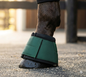 Equestrian 1680 D Ballistic Horse Bell <b>Boot</b> Comfort Double Neoprene Impact Protection Lightweight Outdoor Quick On/Off Lock - Product Image 3