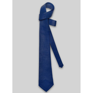 Corbata de Cuero con Rayas en Relieve para Hombre, Corte Slim Fit, PU Suave, Diseño Clásico, Multifuncional, para Eventos Formales y de Negocios - Product Image 1
