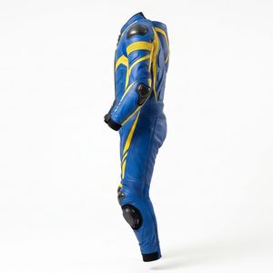 Traje de Motociclismo, Equipo de Carreras Profesional, Traje de Cuero Resistente y Protector, Diseño Personalizado - Product Image 6
