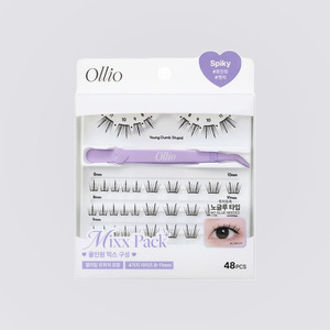 ขนตาปลอมแบบแถบ Ollio No-Glue Eyelash Mix Pack ขนตาปลอมแม่เหล็กแบบหนา - Product Image 6