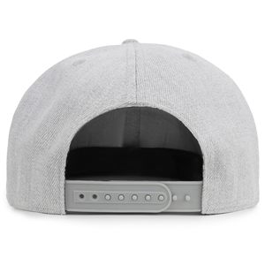 Gorra Unisex de 6 Paneles con Cierre a Presión, Color Gris, de Algodón, con Bordado de la Bandera Americana en el Panel Frontal, Estilo Casual, Ajuste para Adultos - Product Image 6