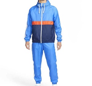 Survêtement décontracté à capuche de haute qualité avec pantalon à taille élastique et tissu coupe-vent pour l'hiver - Product Image 1