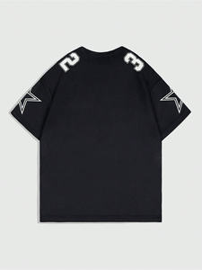 Maillot de sport rétro pour homme 32, respirant, en toile, streetwear athlétique, unisexe, couleur personnalisable, coupe oversize, 100% coton, séchage rapide - Product Image 2