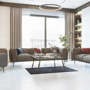 Juego de sofás de tela con estructura de madera, moderno, para sala de estar, de la mejor calidad, con cojines suaves y cómodos, contemporáneo. - Product Image 1