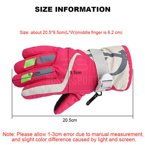Gants de ski thermiques confortables offrant une conception flexible et des gants de ski de qualité supérieure pour les activités de plein air - Product Image 4