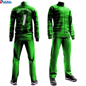 Bobbin Men's <b>Tracksuit</b> Blue Gray Color Blocking Full Zipper Sporty Casual Wear With Custom Logo Print Autumn Outfit - Product Image 2
