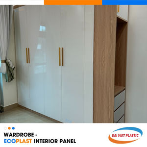Panneau intérieur en PVC brillant de garde-robe de minimalisme Vietnam Leading Interior Panel Factory - Product Image 6
