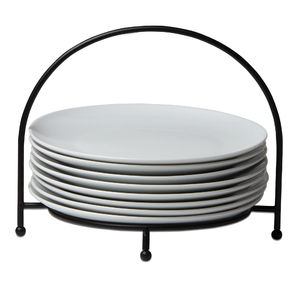 Soportes de exhibición para platos de metal, soporte para platos decorativos de mesa para cocina - Product Image 1