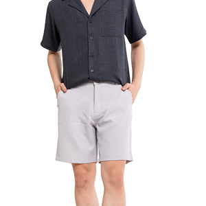 Pantalones Cortos Cargo de Lana Tejida para Hombre, con Cierre de Cremallera, Diseño Personalizado, 100% Poliéster, Cintura Media, Secado Rápido, Estilo Vintage, Venta al Por Mayor, ODM/OEM - Product Image 3