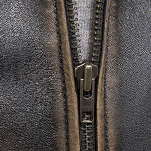 Chaqueta de Cuero Casual para Hombre, Estilo Urbano, Diseño Sólido, Impermeable, Transpirable, Resistente al Viento, Invierno, Alta Calidad - Product Image 5