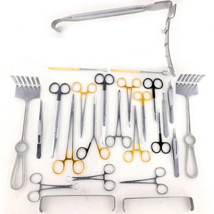 Ensemble d'instruments de chirurgie plastique de haute qualité Surginexa pour abdominoplastie et lifting du ventre, 26 pièces, neuf - Product Image 1