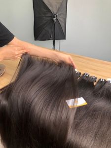 Pelucas frontales de 28 pulgadas más vendidas de la fábrica de Vietnam Extensiones de cabello humano crudo de la mejor calidad con estilo de rizo a buen precio - Product Image 3