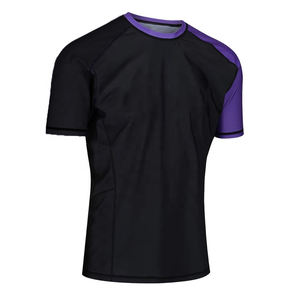 เสื้อรัดกล้ามเนื้อสำหรับ MMA รุ่น OEM 2026 ออกแบบพิเศษสำหรับ BJJ พิมพ์ลายแบบ Sublimation สำหรับผู้ชาย ผลิตในประเทศปากีสถาน - Product Image 3