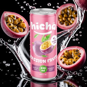 Bebida Refrescante con Sabor Natural, Baja en Azúcar, con Gas, de Fruta de la Pasión, para Hidratación Diaria y Distribución Minorista - Product Image 5
