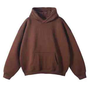 Sudadera con Capucha para Hombre, Ecológica, Transpirable, de Manga Larga, Tejido de Poliéster y Rayón, Corte Regular, Color Sólido - Product Image 5
