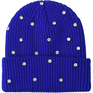 MaLatest Designer Logo Ribbed Cable Striped Spandex Cotton Knit Beanie <b>Hats</b> Customized Colors Beach Rhinestone Beanies <b>Hats</b> - Product Image 5