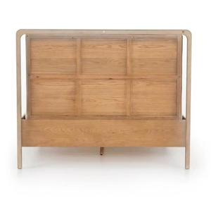 Base de Cama Tapizada de Lujo con Patas de Madera de Teca Sólida, Cabecera Moderna Rosa, Muebles Minimalistas para Dormitorio, Tamaño King, para Hotel, 3 Años de Garantía - Product Image 6