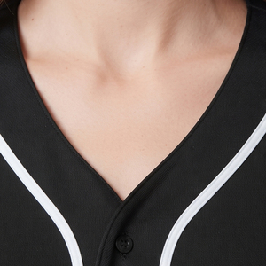Camiseta Deportiva con Estampado de Béisbol para Mujer, Camisetas de Béisbol con Botones para Mujer, Camiseta de Equipo de Béisbol para Mujer al por Mayor - Product Image 4