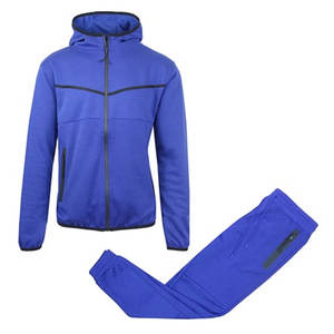 Nouvel ensemble homme automne-hiver 2026 : survêtement décontracté avec sweat à capuche zippé et pantalon – Vêtements de sport de marque pour homme - Product Image 4