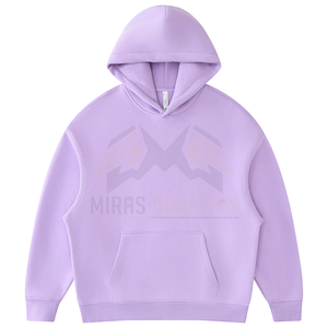 เสื้อฮู้ดลำลองผู้ชาย MIRAS INDUSTRY แบบสวมหัว มีกระเป๋าจิงโจ้  พร้อมโลโก้ตัวอักษรปักด้านหน้า - Product Image 2