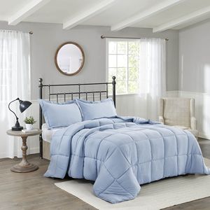 Set Copripiumino Alternativo alla Piuma 100% Poliestere Pre-Lavato con 2 Federe, 3 Pezzi, per Casa e Matrimonio, Disponibile nelle Misure Queen, King, Twin - Product Image 3