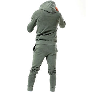 Trajes Deportivos para Hombre con Diseño Personalizado, Lavado Ácido, Marca Privada, Ropa Deportiva para Exteriores, 100% Algodón, Proveedor - Product Image 3