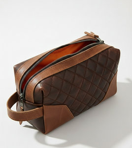 Large Capacity Casual PU <b>for</b> Toiletry Cosmetic Bag <b>for</b> Men Double Zipper Satchel Portable <b>for</b> Travel/Business in Wholesale Price - Product Image 2