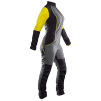 Combinaison de saut en parachute professionnelle pour femmes avec manches longues, protection intégrale du corps, antidérapante, résistante au vent, uniforme de saut en parachute