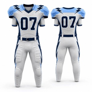 Nuevo Diseño, Servicio OEM Americano, Conjuntos de Uniformes de Fútbol Americano para Hombre, Sublimación, Último Diseño en Uniformes de Fútbol Americano - Product Image 3