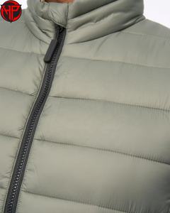 Gilet matelassé Gilet d'hiver chaud pour homme Gilet matelassé rembourré pour l'extérieur Gilet sans manches doublé de polaire épais Gilets gonflés - Product Image 5