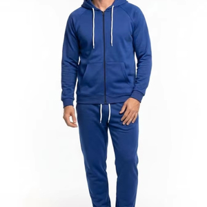 ชุดกีฬาแบบกำหนดเองได้สำหรับทุกเพศ ชุดวอร์มและเสื้อสเวตเชิร์ต แห้งเร็ว ระบายอากาศได้ดี ผลิตจากโพลีเอสเตอร์และไนลอน เสื้อผ้าสตรีทแวร์สำหรับฤดูหนาว - Product Image 1