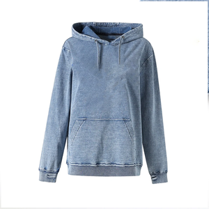 เสื้อฮู้ดดี้เดนิมพรีเมียม ZPB สีเข้ม ปักลายเชนิลล์ สำหรับชมรมนักศึกษากรีก เสื้อผ้าสำหรับกลุ่มพี่น้องชายหญิง แบบยูนิเซ็กซ์ พรีเมียม วินเทจวอช พูลโอเวอร์ - Product Image 1