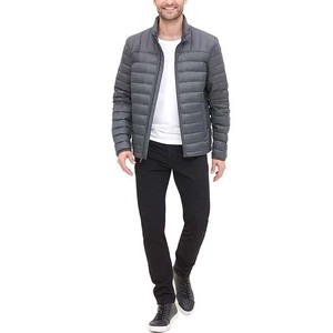 Unisex Thick <b>Winter</b> Puffer <b>Jacket</b> Hood <b>Waterproof</b> Breathable Windproof Nylon Shell Stand Collar Zipper Front Streetwear Style - Product Image 3