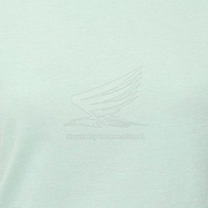 T-shirt décontracté d'été pour femme à manches courtes en toile, couleur et logo personnalisables, respirant, haute qualité - Product Image 6