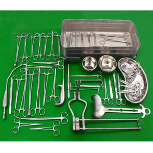 Ensemble d'instruments chirurgicaux pour césarienne SURGINEXA de haute qualité, 59 pièces, instruments chirurgicaux orthopédiques, stérilisation, garantie de 3 ans - Product Image 1