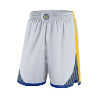 Pantalones cortos de baloncesto universitarios de secado rápido de malla de poliéster 100% de alta calidad diseño único Laker BSCI ropa de baloncesto de verano impreso nuevo