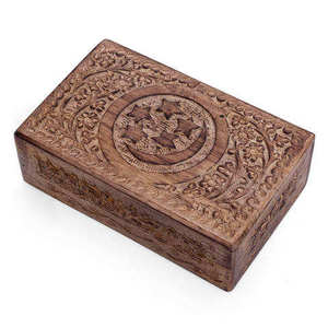 Wooden <b>Box</b> Hand Carved Solid Mango Wood <b>Box</b> Wooden Jewelry <b>Box</b> for <b>Gifts</b> Wholesale Factory Sale at Best Price Wooden <b>Gift</b> <b>Box</b> - Product Image 4