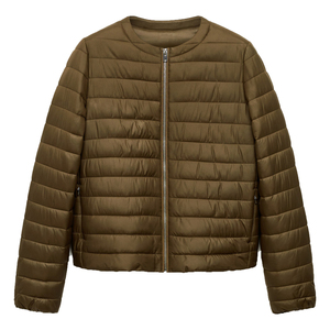 Chaqueta de Plumón para Mujer, Chaqueta de Invierno Acolchada Transpirable, Chaqueta Acolchada Premium, Chaqueta de Calle - Product Image 1