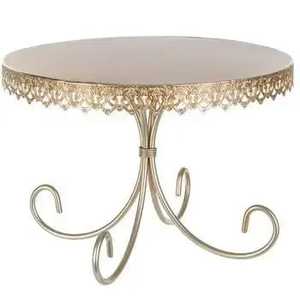 Adjustable Metal Cake <b>Stand</b> <b>Rotating</b> Tiered Dessert <b>Display</b> Cupcake Holder Wedding Birthday Party Serving Tray Home - Product Image 1