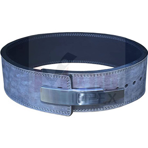 Cinturón de levantamiento de pesas de cuero personalizado de alta calidad, equipo de entrenamiento de gimnasio transpirable para uso físico de levantamiento de pesas - Product Image 5