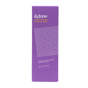 [VANA VANA] &done Masque enveloppant crémeux au collagène, soin hydratant purifiant pour le visage, masque peel-off liquide, essence de soin coréenne - Product Image 2