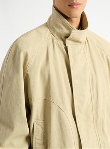 New Trendy Men's Eco-Friendly Breathable Quick Dry Waterproof <b>Canvas</b> Windbreaker <b>Jacket</b> Full Zip for Outdoor <b>Work</b> Sports Casual - Product Image 3
